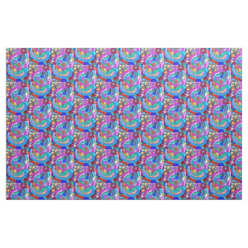 groovy psychedelic peace and love fabric
