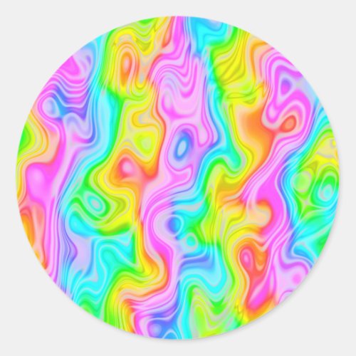 Groovy Psychedelic Stickers