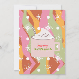 Groovy Pumpkin Spice Campfire Mug  Card