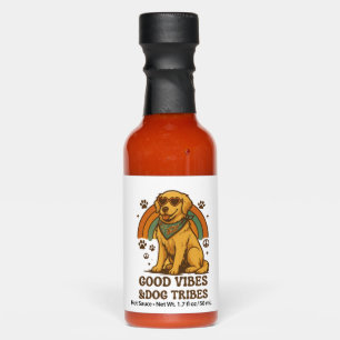 GROOVY PUP - Peaceful Dog Vibes Hot Sauces