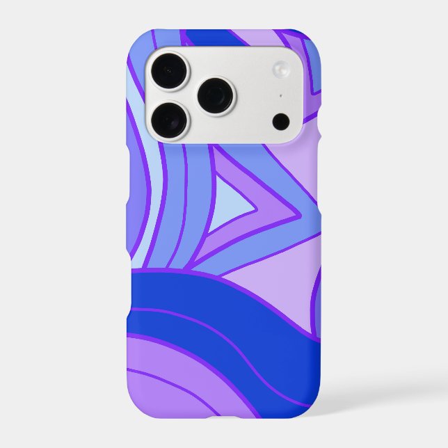 Groovy Purples Iphone Case (Back)