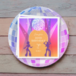 Groovy Retro 70s 80s Disco 30th Birthday Party Napkins<br><div class="desc">Groovy Retro 70s 80s Disco 30th Birthday Party Napkins</div>