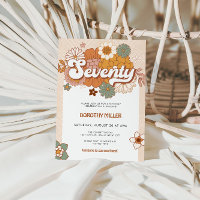 Groovy Retro 70th Birthday Party