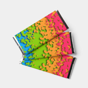 Groovy Retro Bubbly Trippy Funky Panromantic Pride Hershey Bar Favors