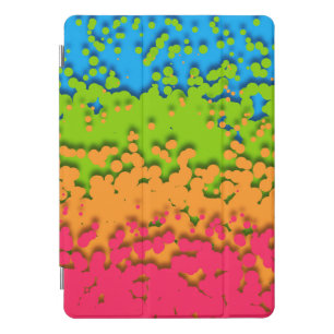 Groovy Retro Bubbly Trippy Funky Panromantic Pride iPad Pro Cover