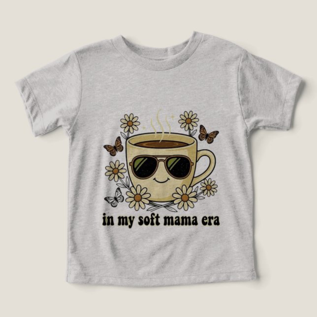 Groovy Retro Coffee Mug Tee (Design Front)