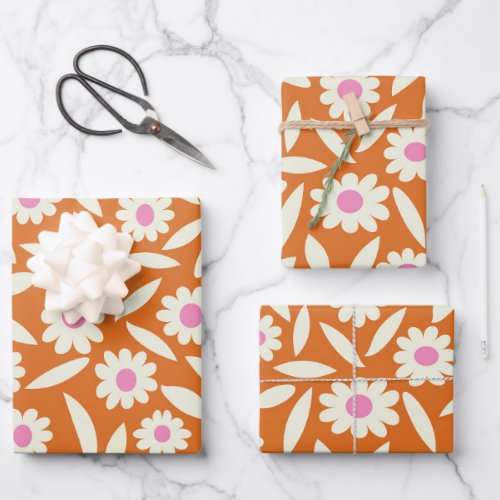 Wrapping Paper - Floral Design Paper Sheets