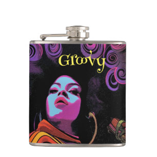 Groovy Retro Flask