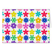 GROOVY RETRO FLOWERS (Front Horizontal)