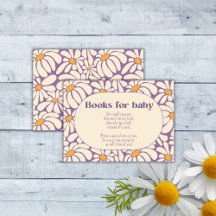 Groovy Retro Flowers books for baby ticket