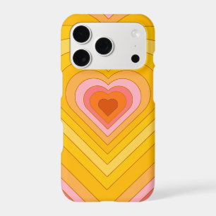 Groovy Retro Layered Heart    iPhone 17 Pro Case