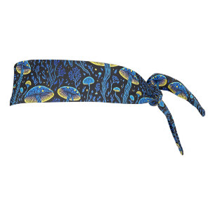 Groovy Retro Mushroom Tie Headband