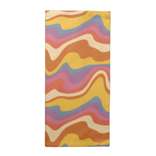 Groovy Retro Pattern Cloth Napkin