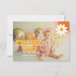 Groovy Retro Personalized Thank You