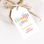 Groovy Retro Thank You Gift Tags