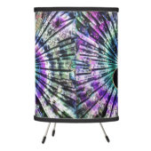 Groovy Retro Tie-Dye Electric Guitar Desk Lamp (Left)