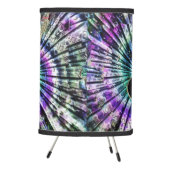Groovy Retro Tie-Dye Electric Guitar Desk Lamp (Right)