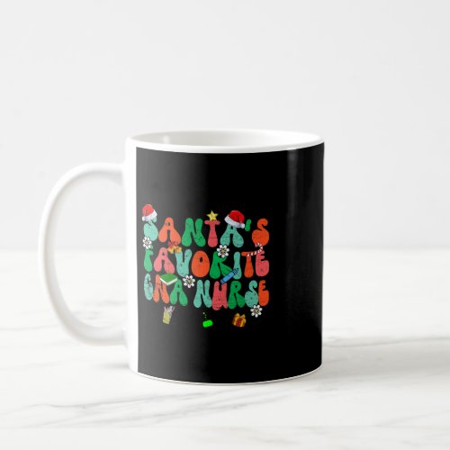 Groovy Santas Favorite CNA Funny Christmas Xmas Gi Coffee Mug