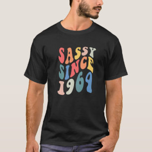 Groovy Sassy Since 1964 1964 Women Birthday Party T-Shirt