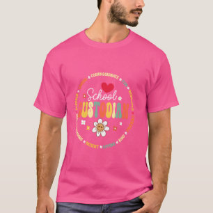 Groovy School Custodian Janitor For Men and Women T-Shirt