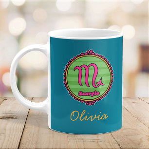Groovy Scorpio Custom Coffee Mug