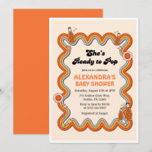 Groovy Shes Ready to Pop Persimmon Mustard Cream