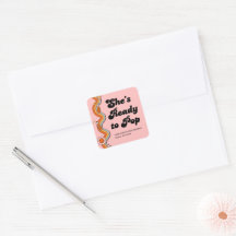 Groovy Shes Ready to Pop Retro Dusty Rose
