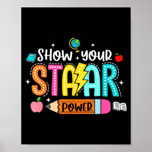 Groovy show staar power teacher testing exam test poster