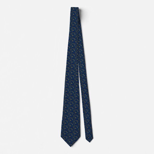 Groovy Shroom Tie – Retro Art Power Look (Front)