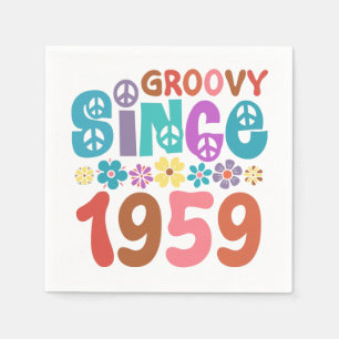 Groovy Since 1959 Napkins