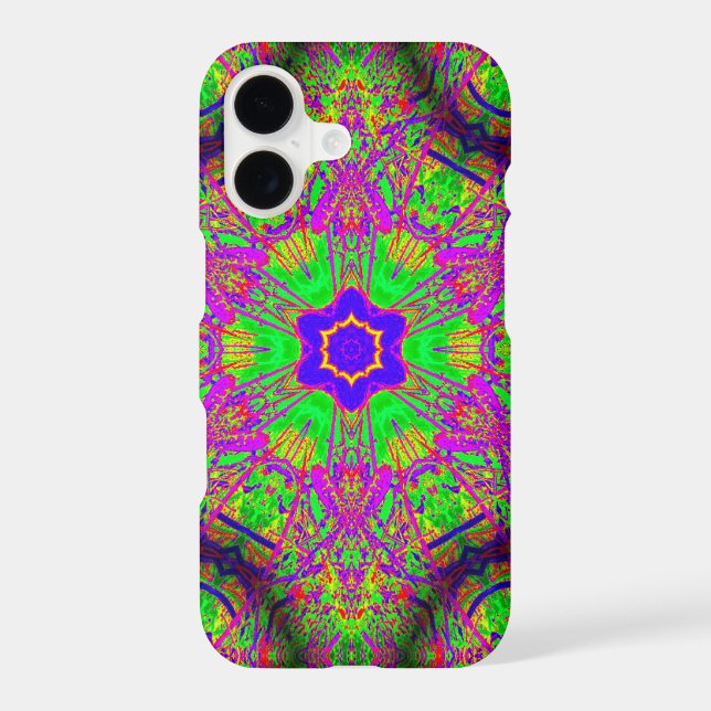 groovy six-point star iphone case (Back)