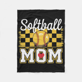 Groovy Softll Mom Mother Softll Mom Fleece Blanket