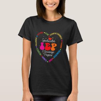 Groovy SPED Teacher Speducator IEP Special Educati T-Shirt