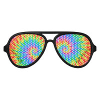 Groovy Spiral Rainbow Tie Dye