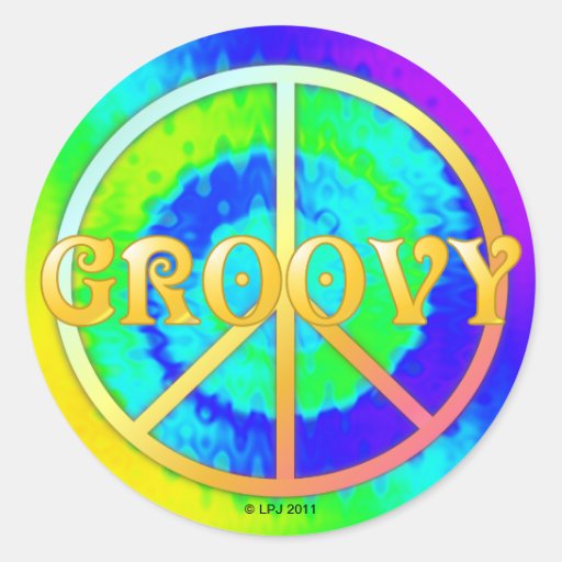Groovy Stickers | Zazzle