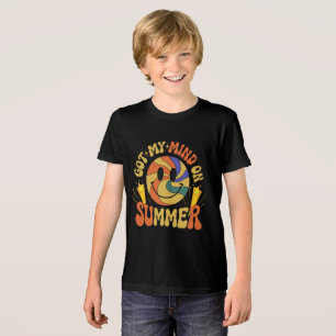 Groovy Summer Vibes Smiley Tee