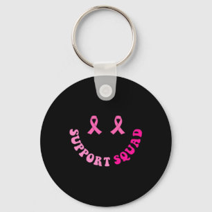 Groovy Support Squad Breast Cancer Awareness 2 Sid Keychain