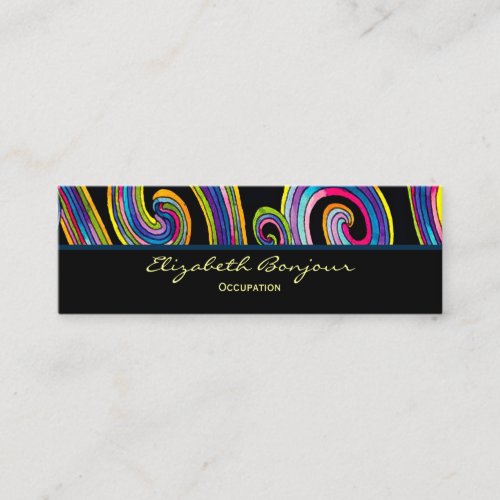 Groovy Swirls ~ Business Card / Calling Card