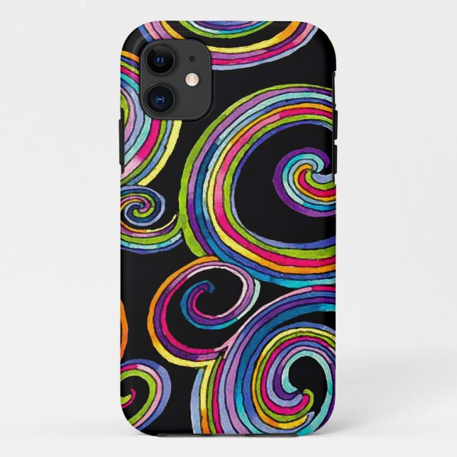 Groovy Swirls - iPhone5/5s/SE Case (Back)