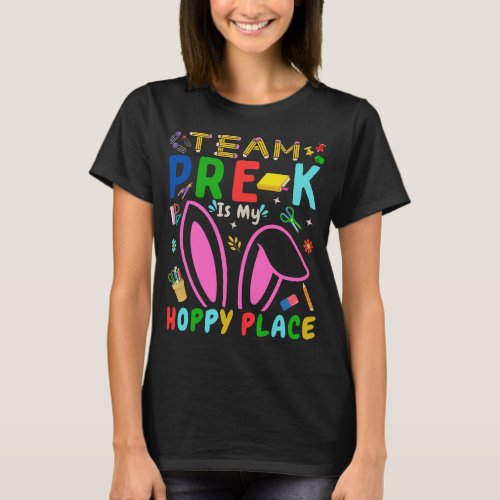 Groovy Team Pre_k Is My Hoppy Place  T_Shirt