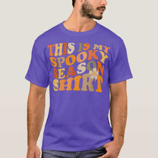Groovy This Is My Spooky Season T-Shirt
