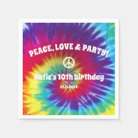 Groovy Tie Dye Hippie Party