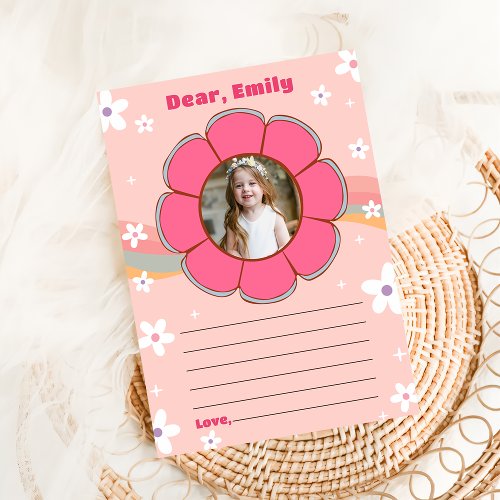 Groovy Time Capsule Note Message Card 