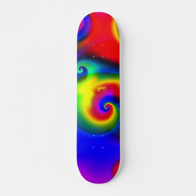 Groovy Timz Cali 70s Retro Classic Best Skateboard Deck (Front)