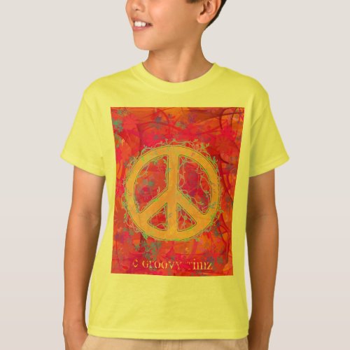 GROOVY TIMZ DESIGNER T_SHIRTS _ HIPPY _ PEACE GIFT