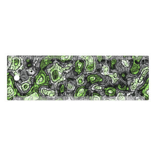 Groovy Trippy Grungy Funky Abstract Agender Pride Ruler