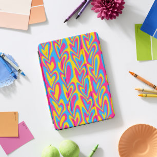 Groovy Trippy Squiggly Quirky Pansexual Pride iPad Pro Cover