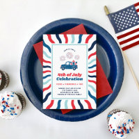 Groovy Truck 4th of July Celebration