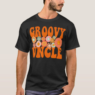 Groovy Uncle Matching Family 1St Birthday Party    T-Shirt