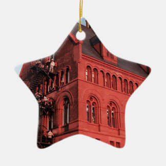 Groovy UV Ceramic Ornament